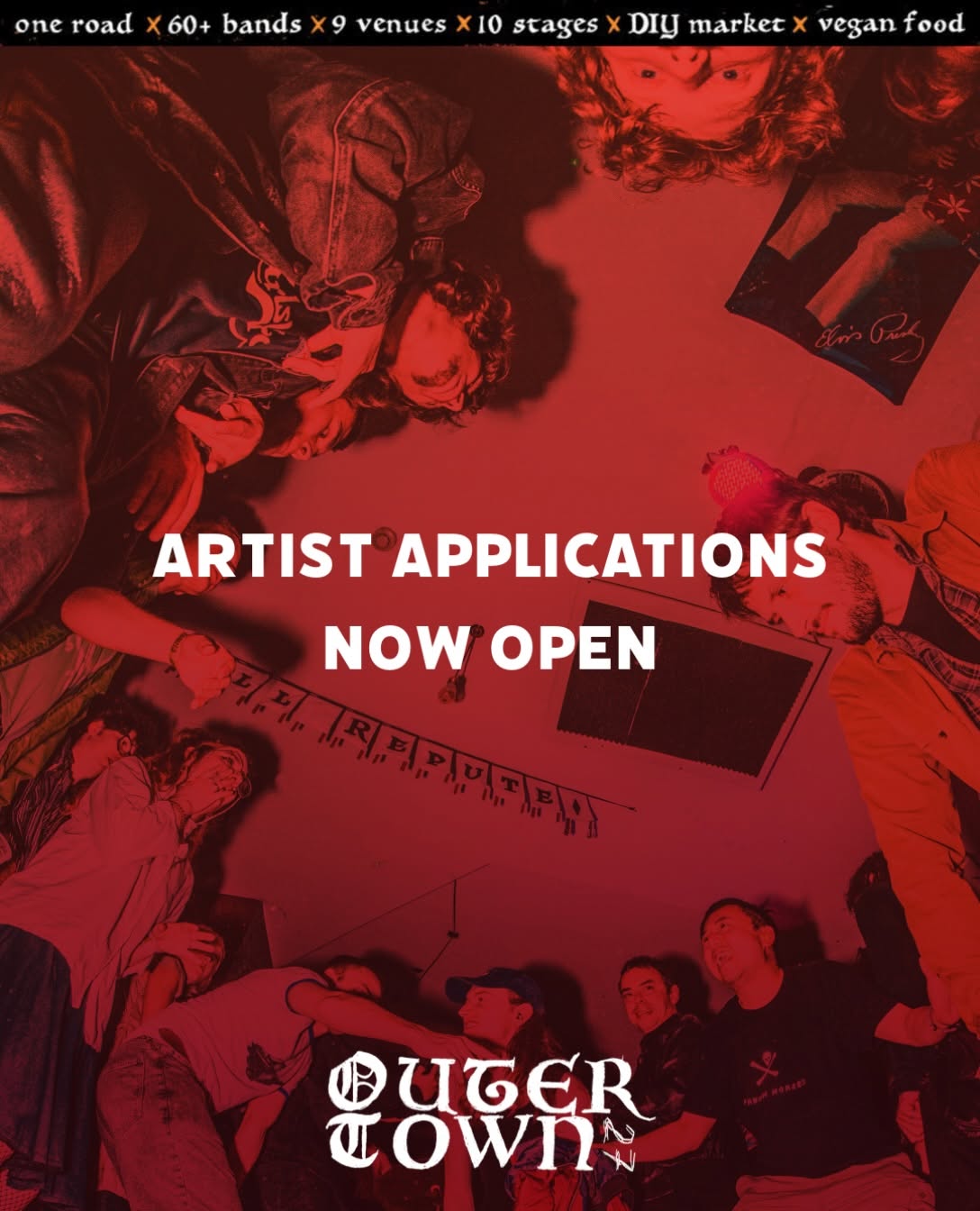 Calling bands & artists! Apply to play Outer Town Festival